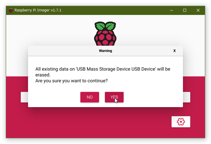 Raspberry Pi Imager Write Continue